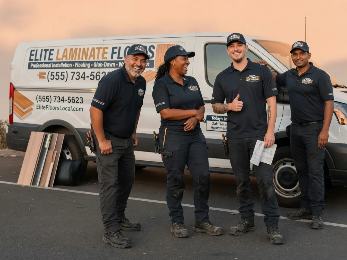 Laminate flooring installation company in Rush, NY
